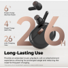SOUNDPEARS Air4 Pro Black אוזניות אלחוטיות עם ביטול רעשים בצבע שחור